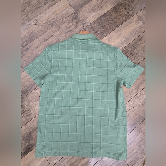 Van Heusen Medium Mens Green Polo Shirt - Picture 2 of 9